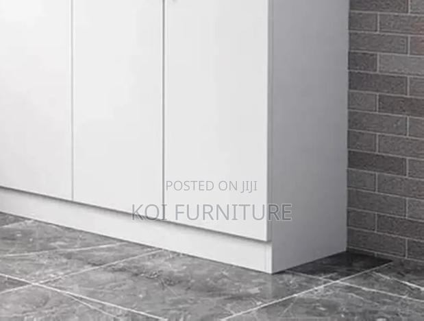 Office Cabinet; Executive Filing Credenza Cabinet With 3 Doors - thumbnail 3