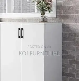 Office Cabinet; Executive Filing Credenza Cabinet With 3 Doors