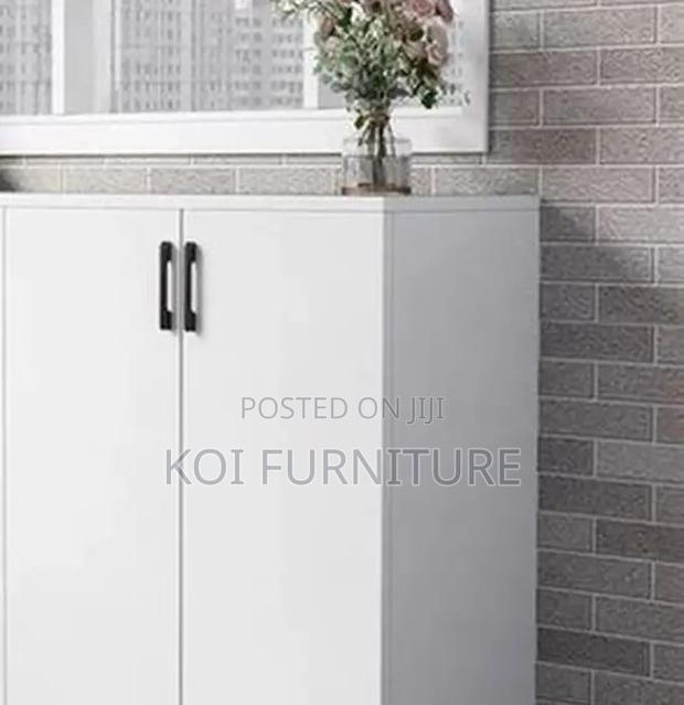 Office Cabinet; Executive Filing Credenza Cabinet With 3 Doors - thumbnail 4