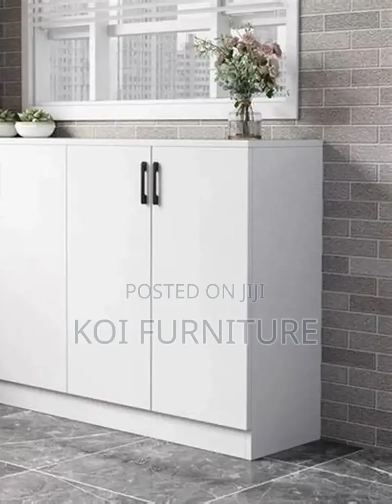 Office Cabinet; Executive Filing Credenza Cabinet With 3 Doors