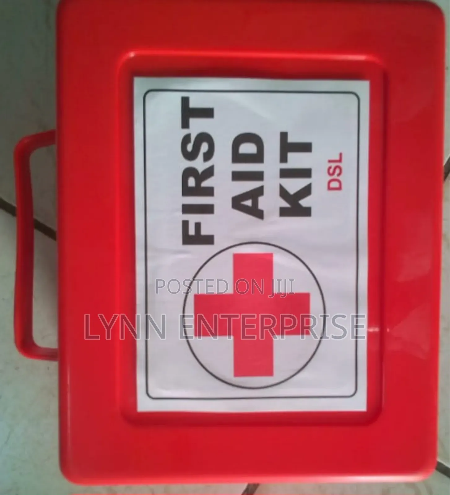 Red Big First Aid Box