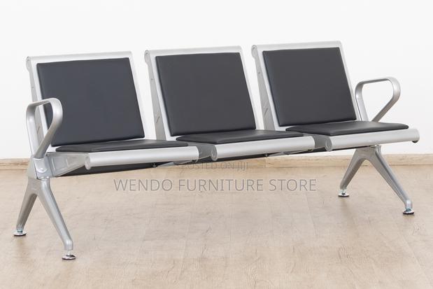 Office Bench : 3-Link Padded Heavy-Duty Waiting Bench - thumbnail 3