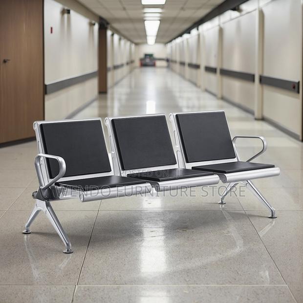 Office Bench : 3-Link Padded Heavy-Duty Waiting Bench - thumbnail 7