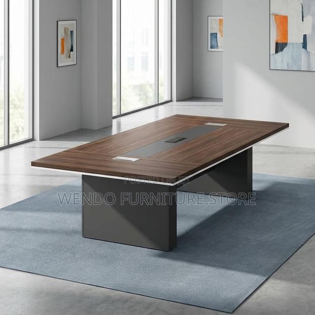 Office Table : J12 3-Meter Imported Executive Boardroom Table