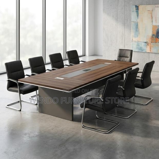 Office Table : J12 3-Meter Imported Executive Boardroom Table - thumbnail 2