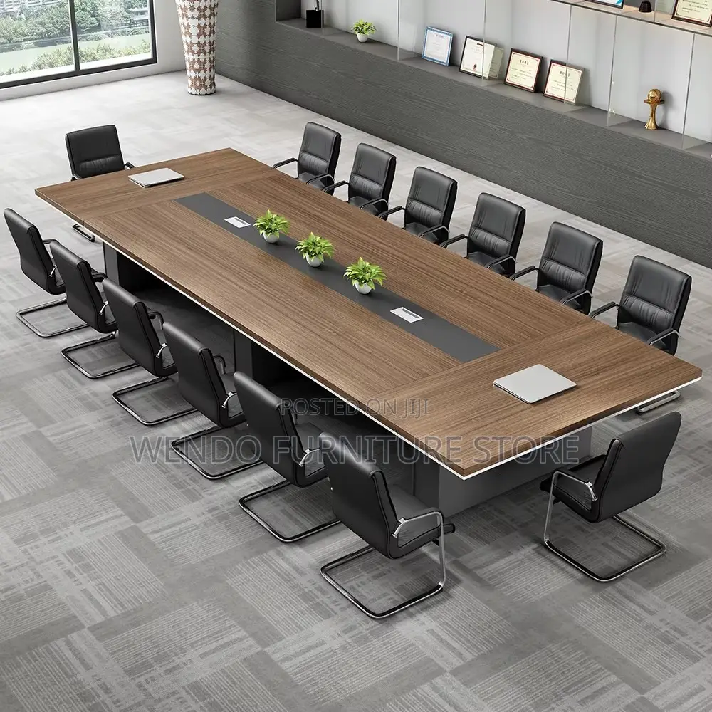 Office Table : J12 3-Meter Imported Executive Boardroom Table