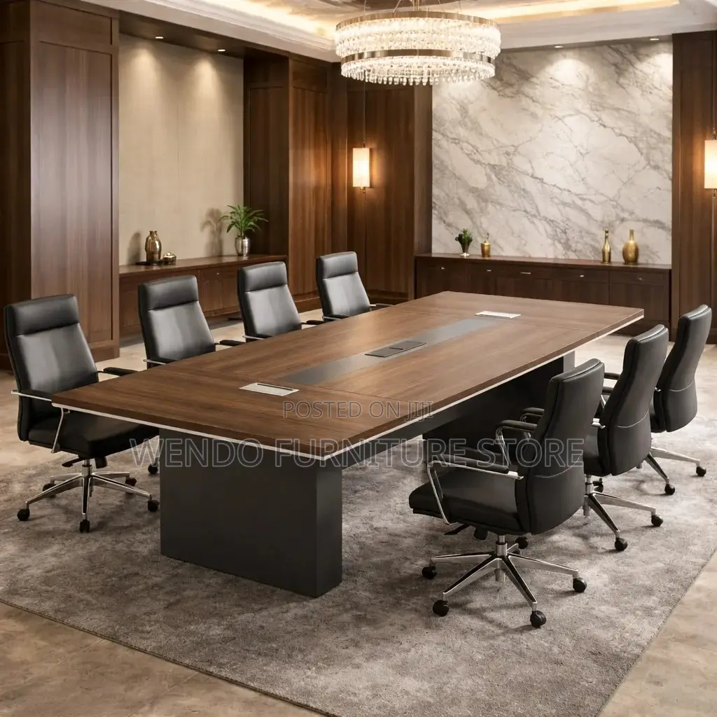 Office Table : J12 3-Meter Imported Executive Boardroom Table