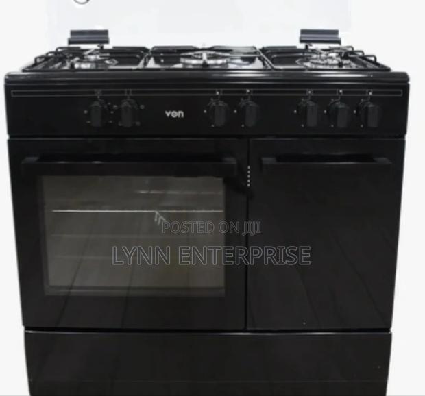 60*90 Von Vcf965031nsk Freestanding Cooker – 5 Gas Burners