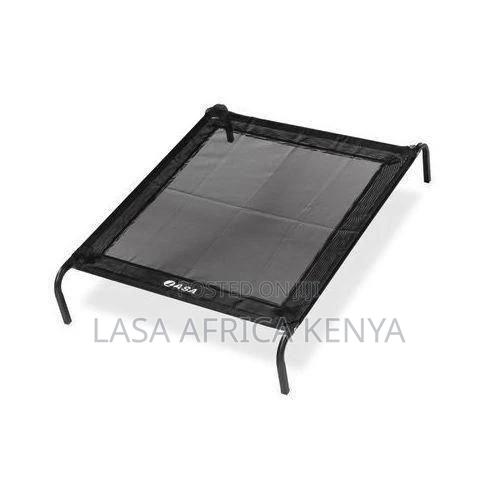 Lasa Elevated Large Pet Bed 38kg Max – Raised Breathable Off-Ground Co