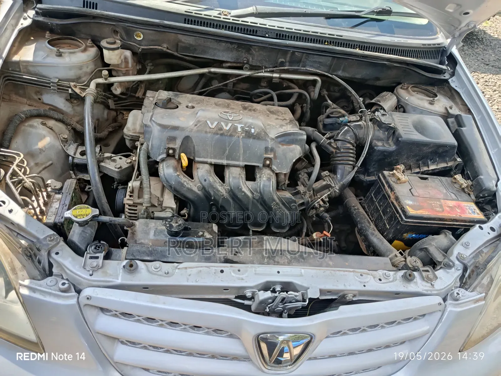 Toyota Allex 2004 Silver