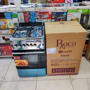 Roch Standing 3g,1e Gas Cooker (Turkey Premium) 50*55 - Electric Oven