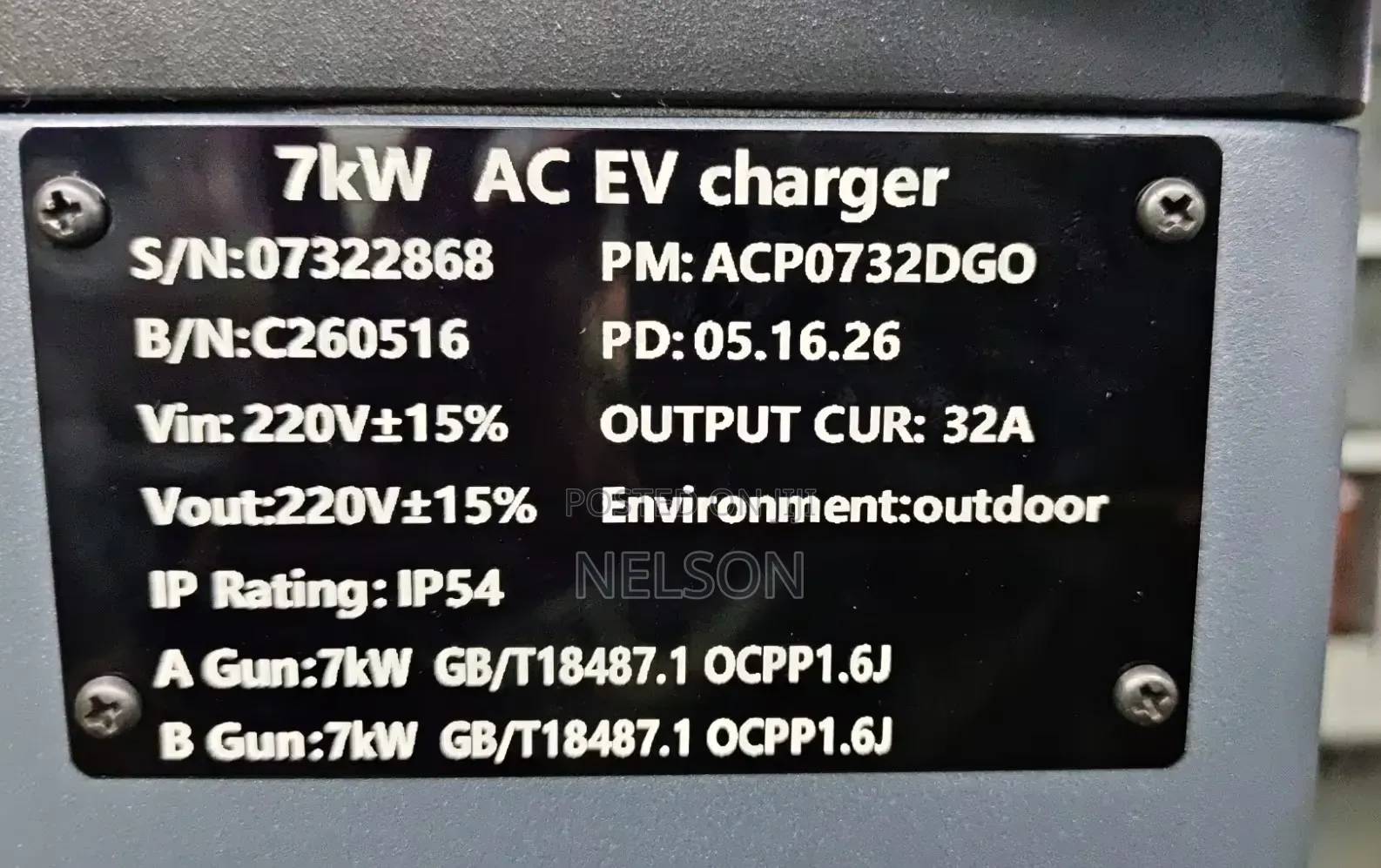 Ev Charger