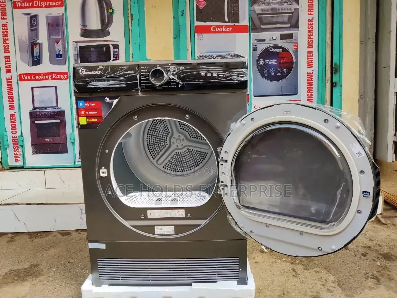 Ramtons 9kg Washing Machine Condenser Tumble Dryer (Rw301)