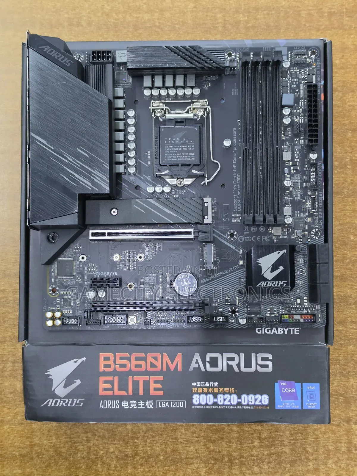 Gigabyte Aorus Elite B560m Lga1200 for Intel 10th / 11th Gen Cpu