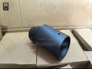Black Stainless Steel Corrosion_ Resistant Exhaust Tailpipe Tip