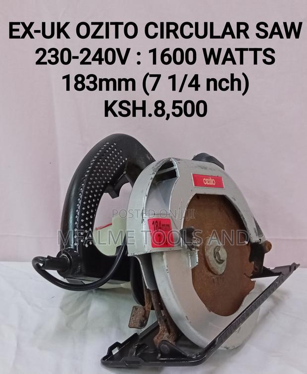 Ex-Uk Ozito Circular Saw - main view