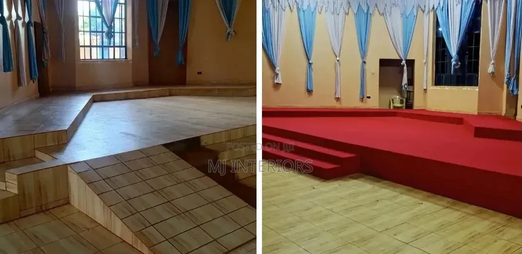 Premium Red Delta Carpet For Church Sanctuary Altar Use