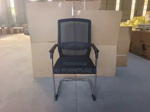 Office Chair : V12 Modern Cantilever Mesh Visitor’S Office Chair