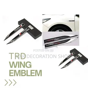 3d TRD Blade/Wing Metal Emblem