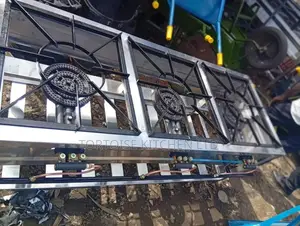 Commercial Heavy Duty Cooker Three Burner/Stove