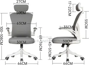 Office Chair : V12 Stravon High-Back Ergonomic Office Chair