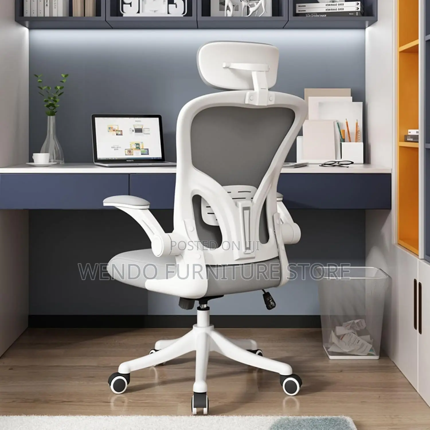 Office Chair : V12 Stravon High-Back Ergonomic Office Chair