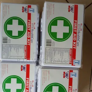 White First Aid Box With Compartments