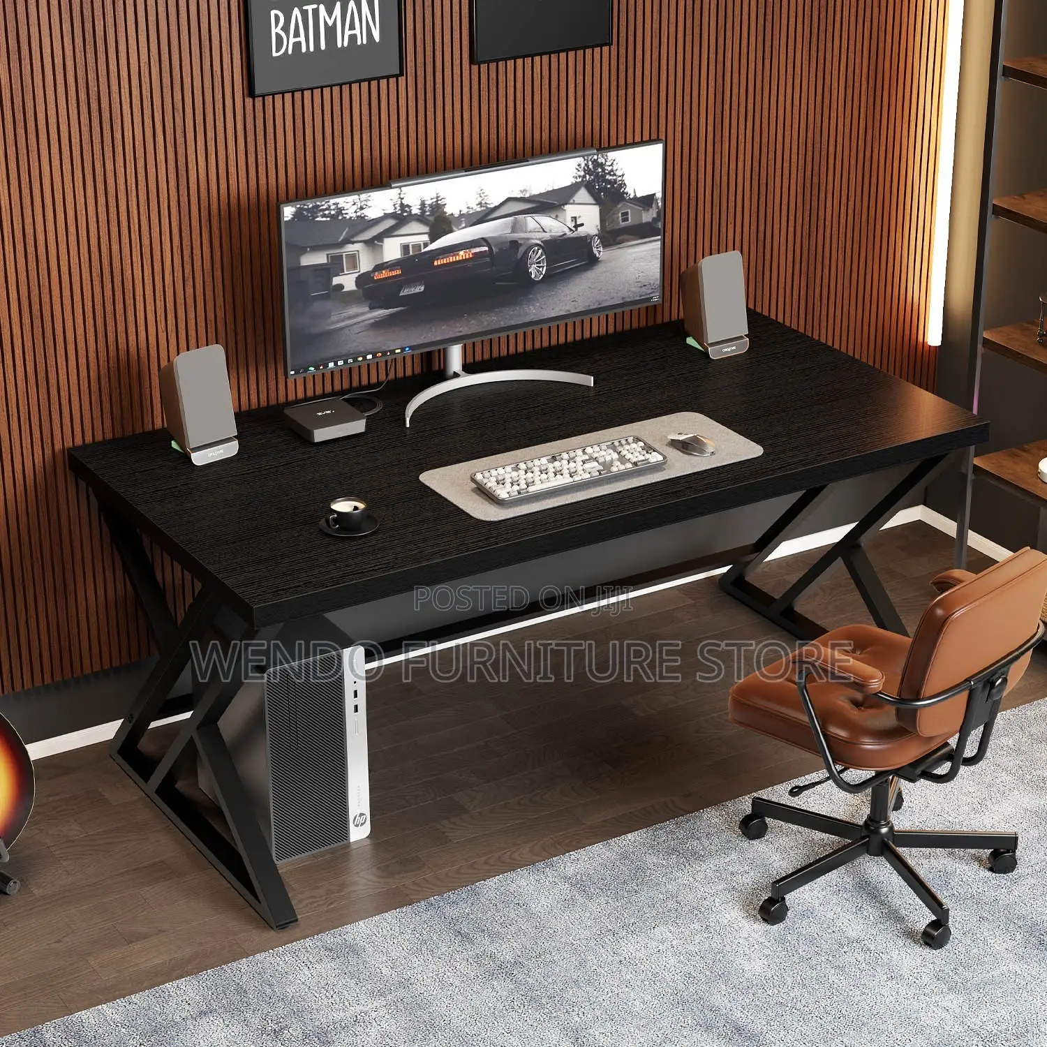 Office Desk : Generic Luxury Office Computer Desk 120cm X 60cm