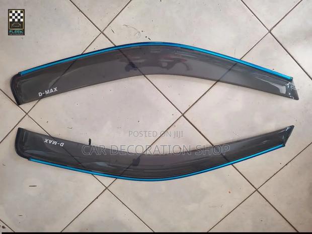 D_max Car Door Visors Windbreaker Rain Guards