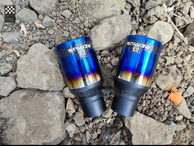 1pc Remus Exhaust Single Tip Universal Styling Vehicle Ugrade