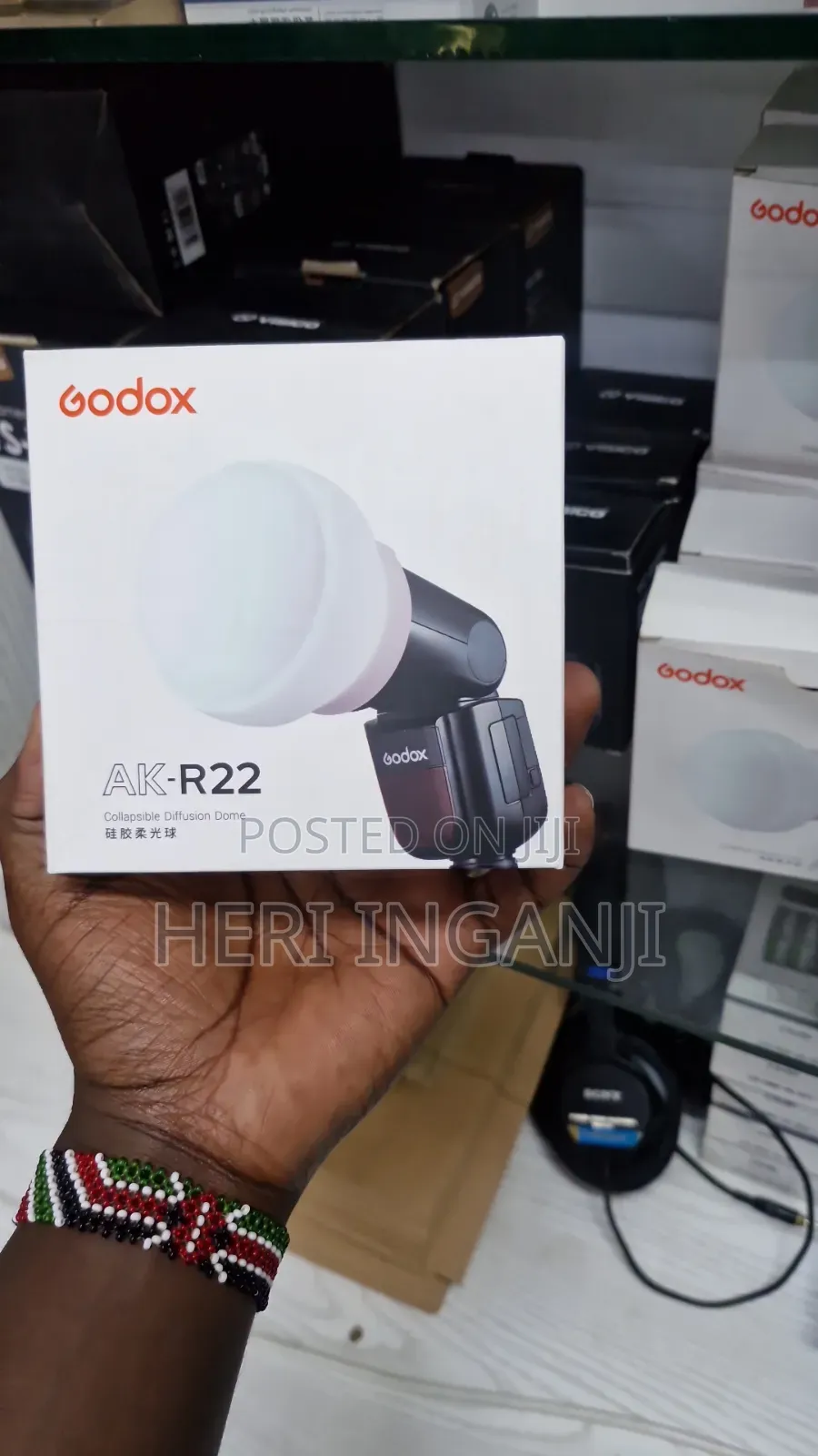 Godox Ak-R22 Collapsible Diffusion Dome for V1, Ad100, Ad300