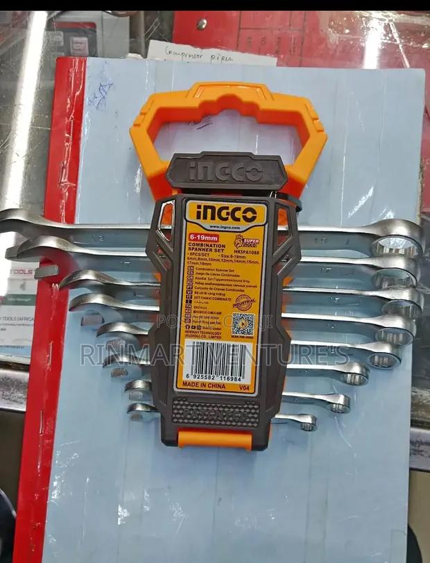 Ingco 8pcs Spanner Set - main view