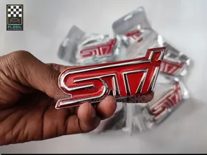 Subaru Sti Performance 3d Waterproof Emblem Badge
