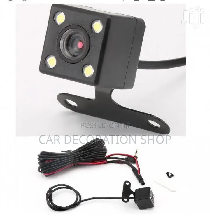 Rear_ View Backup Camera Designed to Enhance Parking Safety With 4led