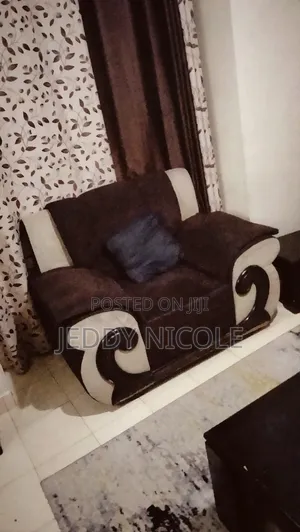 Brown 5-Seater Sofa Set