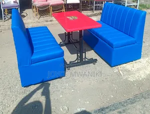 Restaurant Couch Set, 4 Seater and a Table