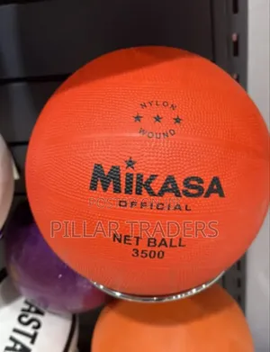 Mikasa Official Netball 3500 – Orange