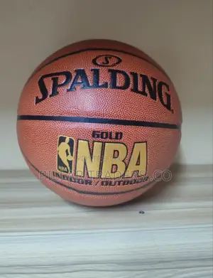 Spalding Gold Nba Indoor/Outdoor Basketball
