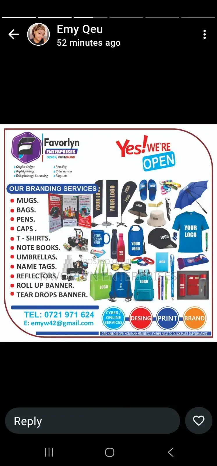 Online Business Flyers