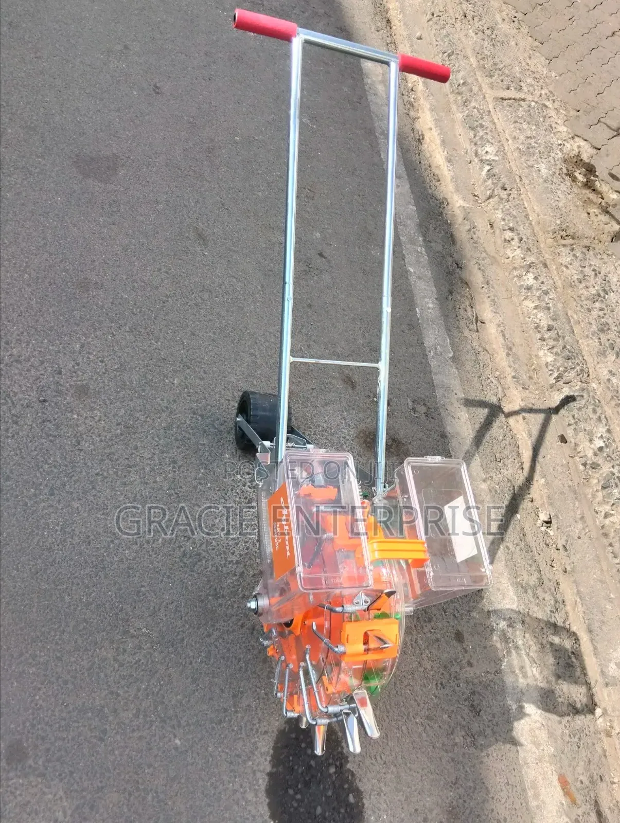 Hand-Push Manual Seed Planter