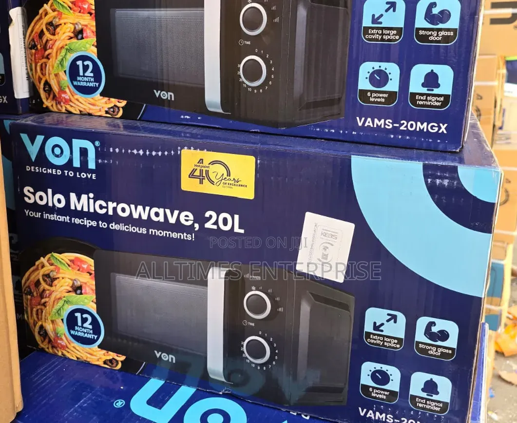 Von Manual 20 Litres Microwave