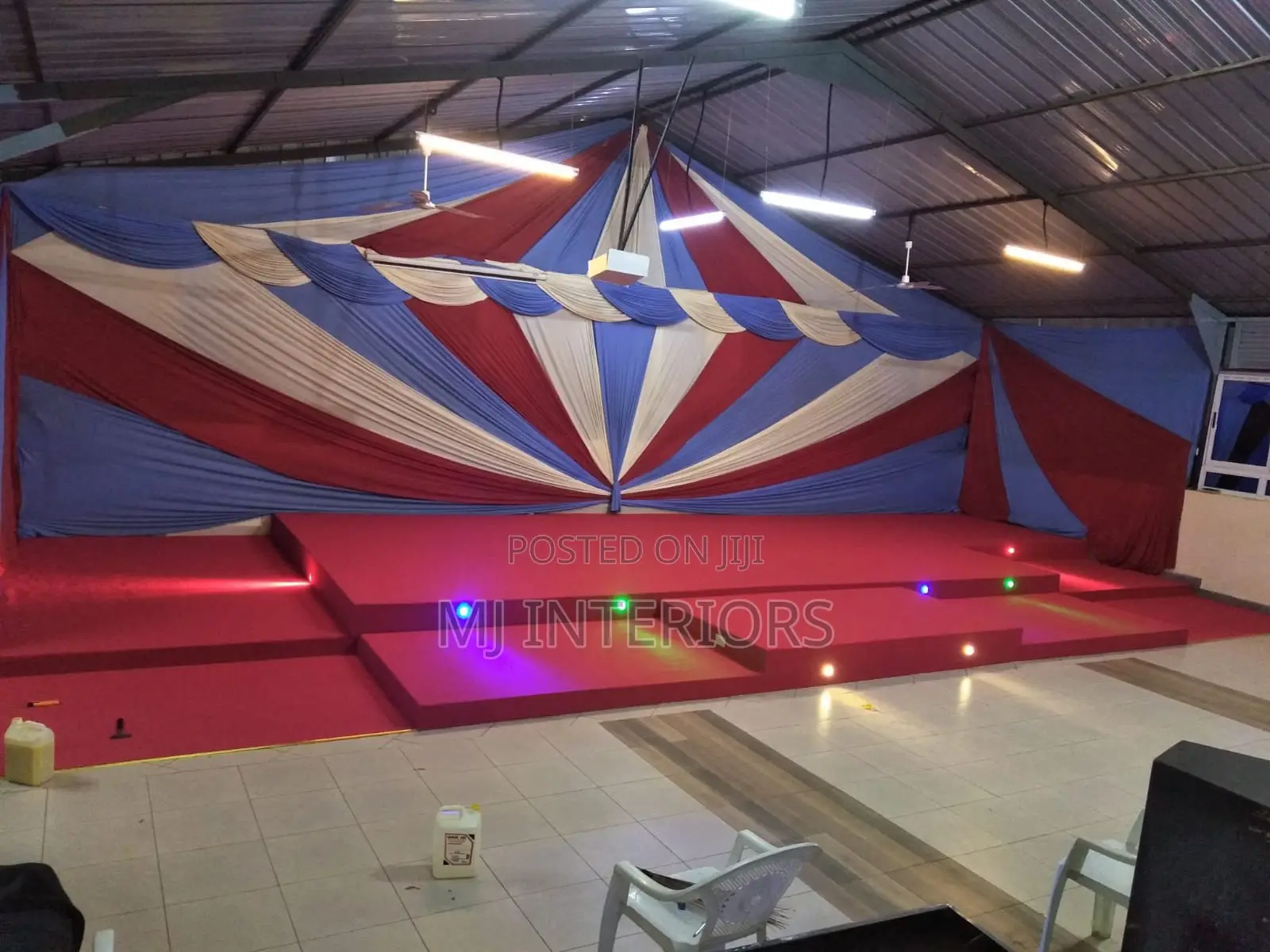 Affordable Red Delta Carpet for Church Altar Flooring