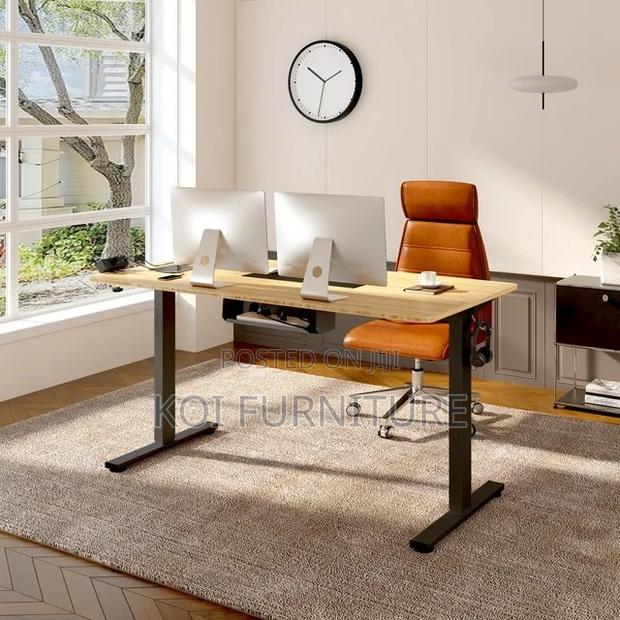 Office Desk; Etr5 1.4 Meters Electric Adjustable Office Desk - thumbnail 6