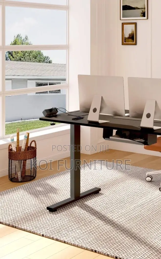 Office Desk; Etr5 1.4 Meters Electric Adjustable Office Desk