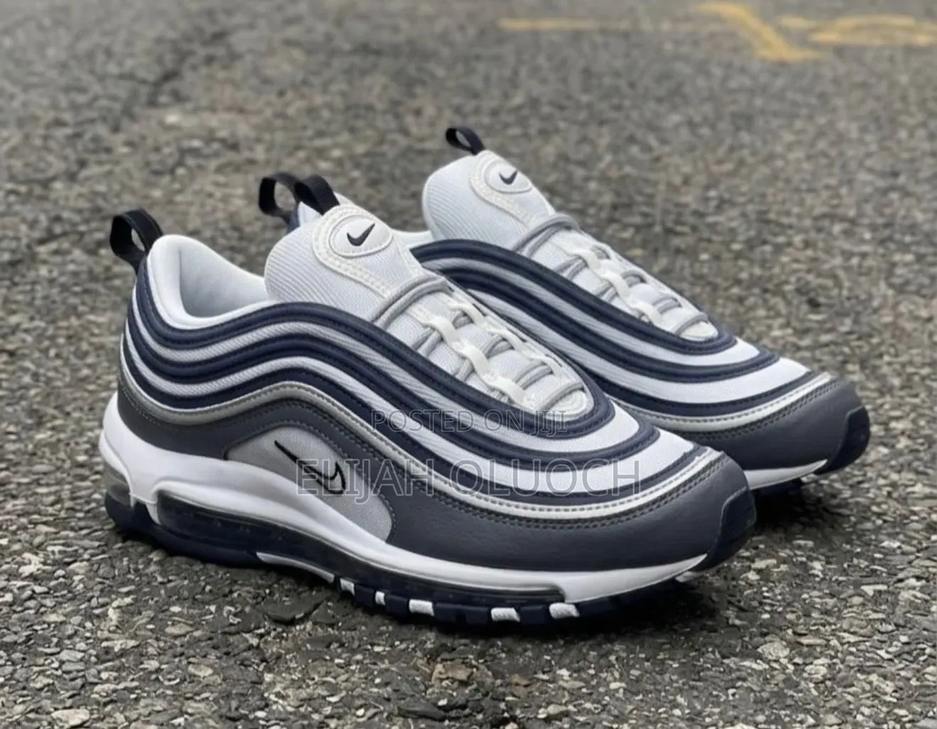 Nike Airmax 97 Se “Georgetown 
Quality Leather 
Size 38-45