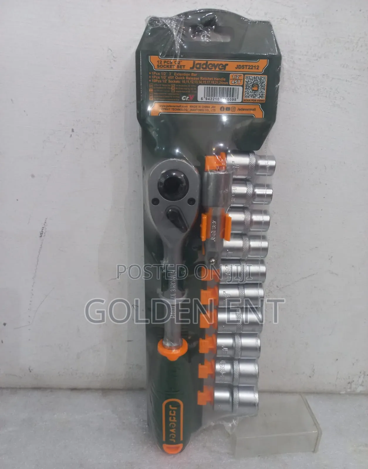 Jadever 12pcs Socket Set/Socket Set
