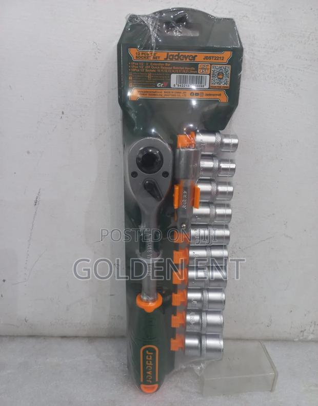 Jadever 12pcs Socket Set/Socket Set