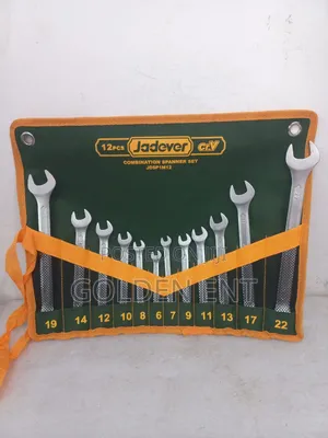 Jadever 12pcs Combination Spanner/6-22mm Spanner Set