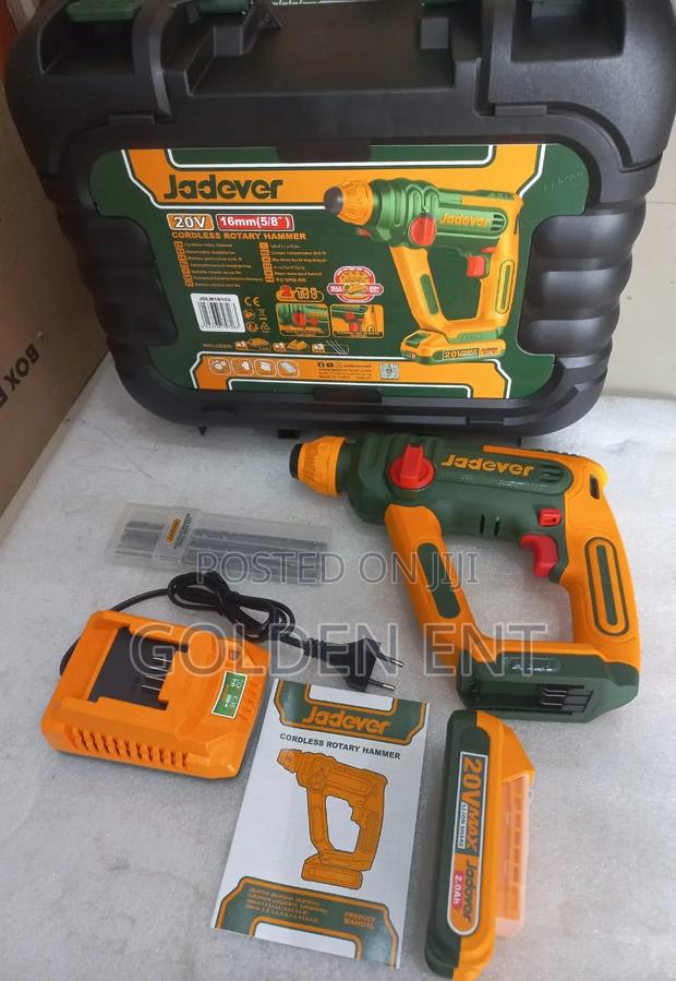 Jadever Cordless Rotary Hammer/Brushless Motor
