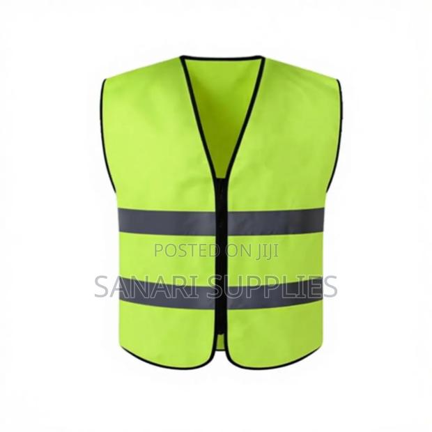 Reflective Safety Vest 120 Gsm High Quality- Eu Standard